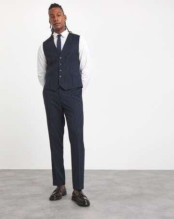 Pinstripe Suit Waistcoat
