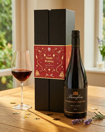 Virgin Wines - Shiraz in Happy Birthday Gift Box