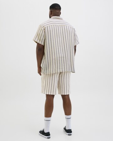 Jack & Jones Coba Stripe Short - Natural