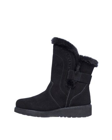 Skechers Keepsake Wedged Boots E Fit