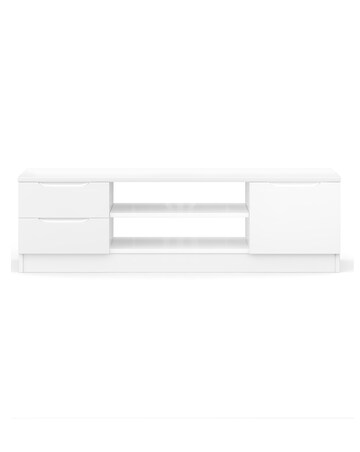 Sorrento Ready Assembled High Gloss Wide TV Unit