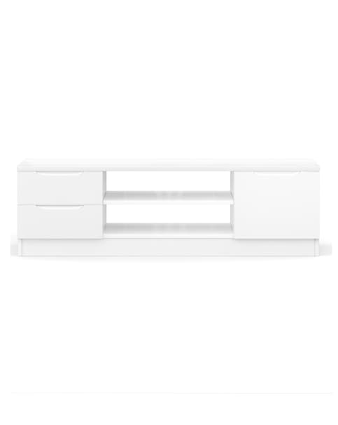 Sorrento Ready Assembled High Gloss Wide TV Unit