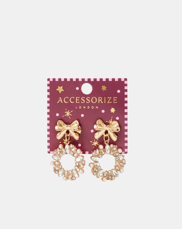 Accessorize Wreath Drop Earrings