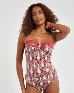 Underwired Bandeau Swimsuit