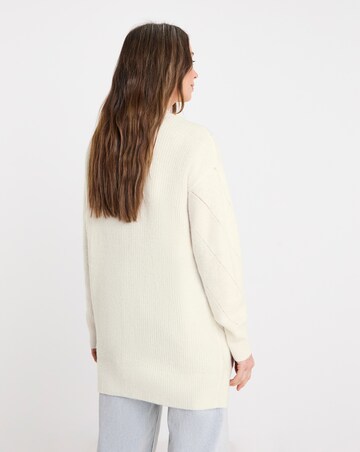 Ivory Pointelle Cardigan