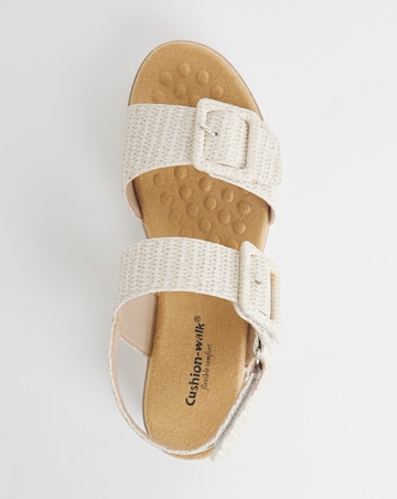 Cushion Walk Touch & Close Buckle Sandal E Fit