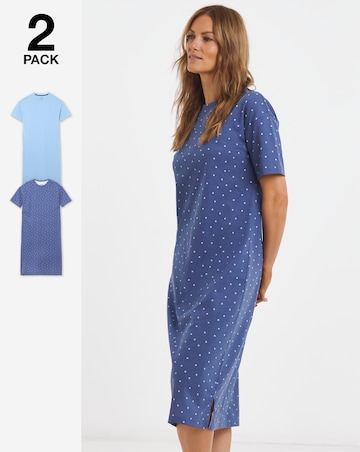 Pretty Secrets (2 Pack) Back to Basics Value Nighties