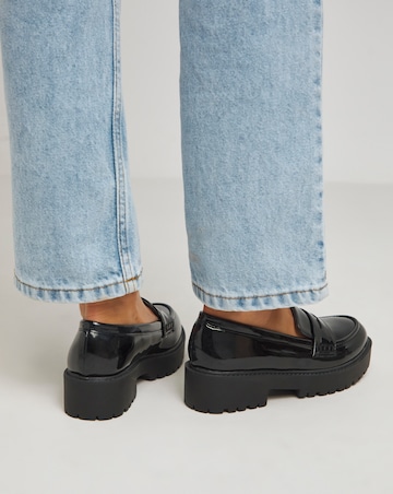 Dallas Chunky Penny Loafer Extra Wide EEE Fit