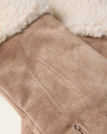 Fatface Suede Gloves