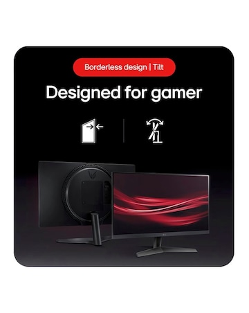 LG UltraGear 24GS60F-B.AEK 24in 180Hz Full HD Rapid IPS LCD Gaming Monitor