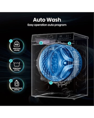 Hisense WF1Q8041BW 1 Series 8kg 1400 Spin Washing Machine - White