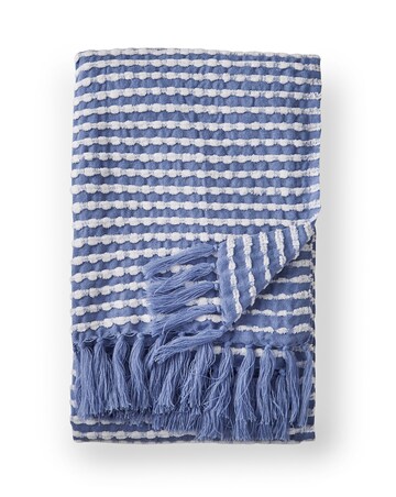 Catherine Lansfield Stab Stitch Throw