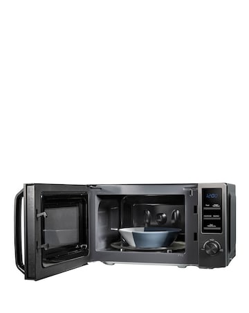Russell Hobbs Midnight 20 Litre Dark Steel Digital Microwave