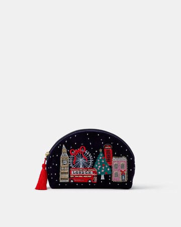 Accessorize Christmas Velvet Pouch