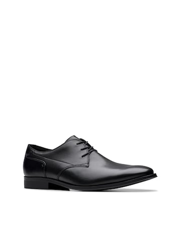 Clarks Paulton Lace Shoe - Black