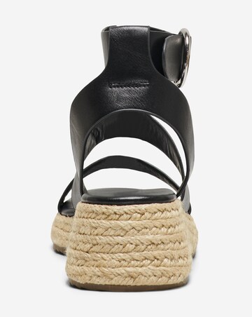 Only Minerva Wedge Espadrille Sandals with Adjustable Buckle Standard Fit