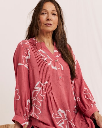 Julipa Pintuck Dobby Tunic