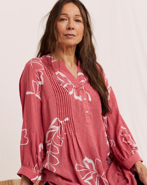 Julipa Pintuck Dobby Tunic