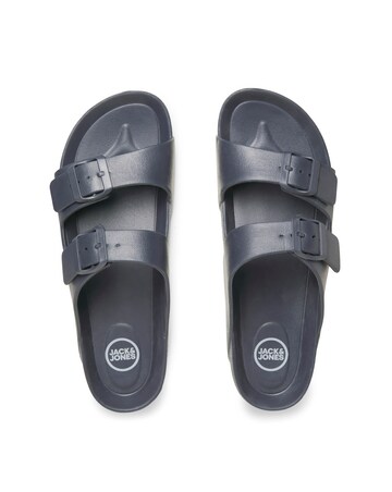 Jack & Jones Croxton Two Strap Sandal - Black