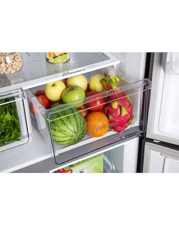 Fridgemaster MQ79394ES American Fridge Freezer E Rated 182 CM