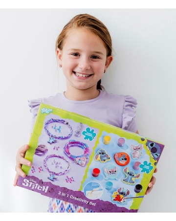 Disney Stitch 2 in 1 Creativity Set
