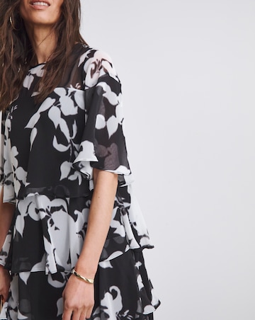 Joanna Hope Tiered Shift Dress