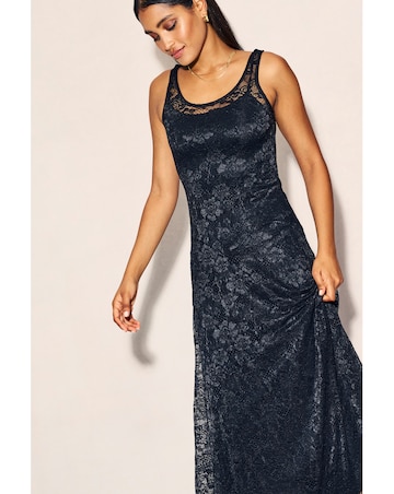 Nobody's Child Camillie Lace Midi Slip Dress