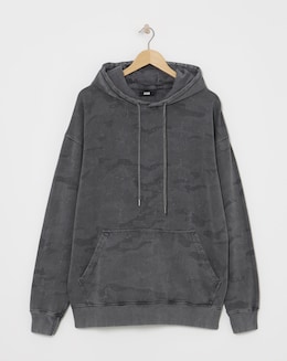 Acid Wash Camo Hoodie