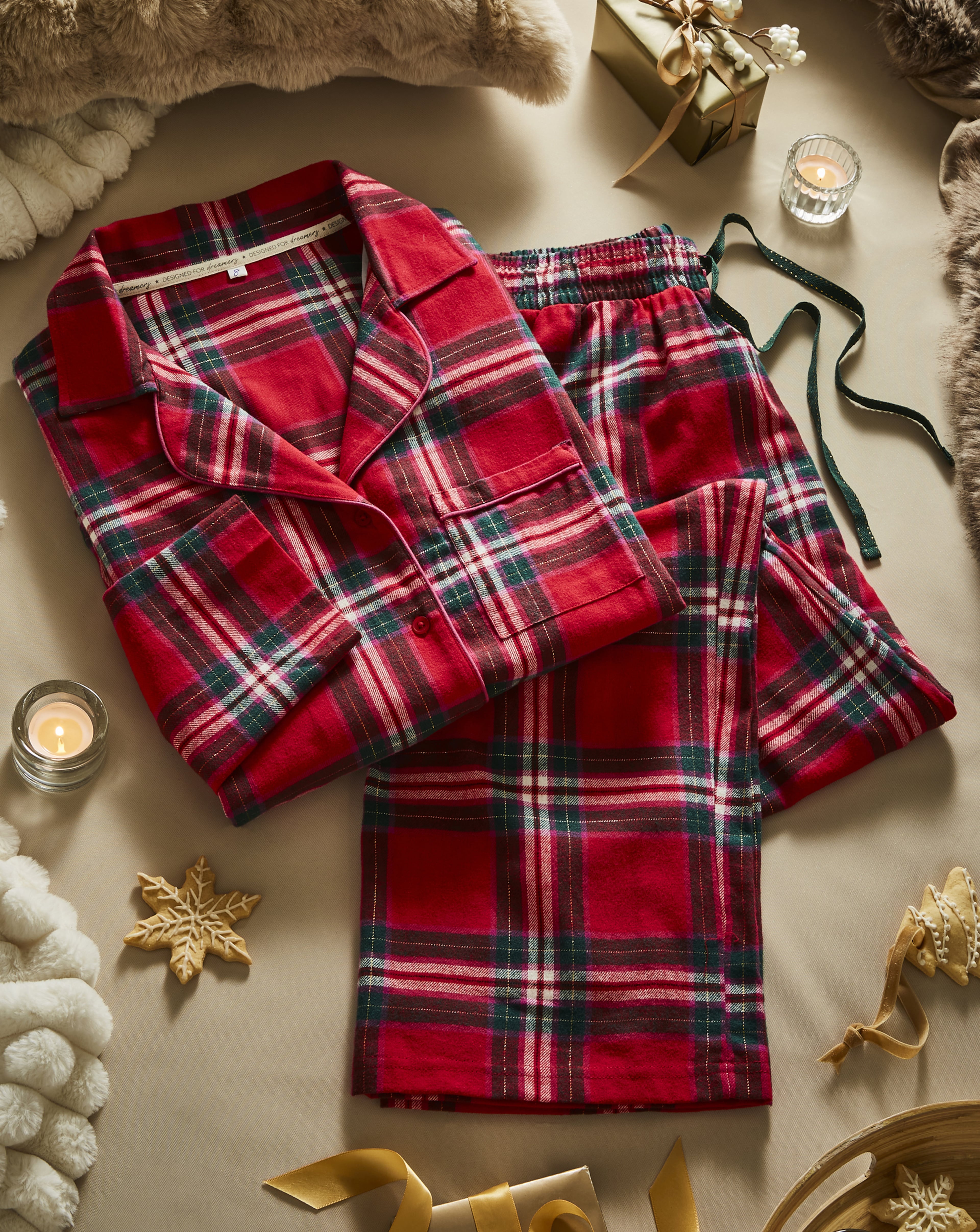 Red check Pyjamas