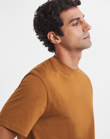 Crew Neck T-Shirt Long - Rust