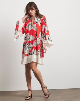 Joanna Hope Bat Wing Shift Dress