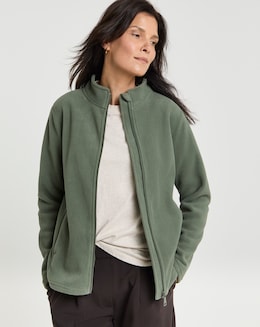 Zip Through Fleece Jacket