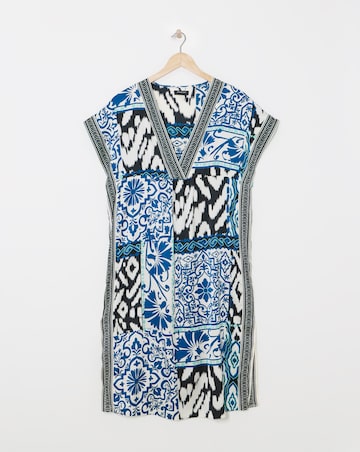 Stretch Satin Printed Nightie