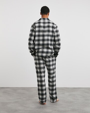 Pretty Secrets Christmas Family PJ - Mens Mono Woven Button Through