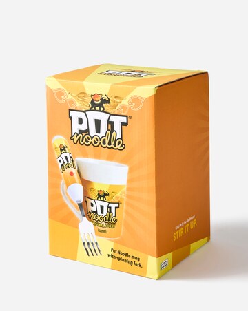 Pot Noodle Curry Mug and Spinning Fork