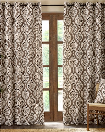 Pineapple Elephant Suri Curtains