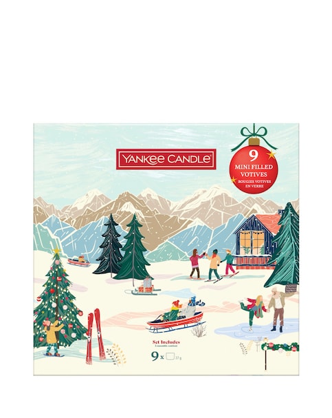 Yankee Candle Christmas Giftset 9 Mini Votive Book