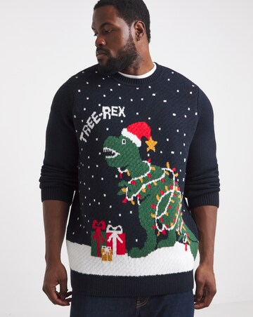 Tree-rex Christmas Jumper