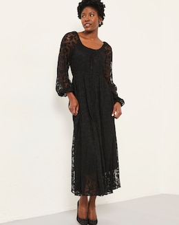 Fatface Maude Lace Midi Dress