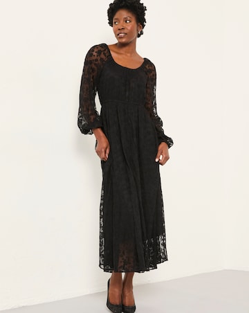 Fatface Maude Lace Midi Dress