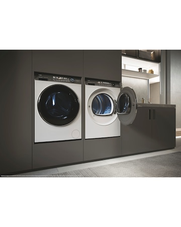 Haier i-Pro Series 7 HD90-A3Q979U1 9kg Heat Pump Tumble Dryer White + Install