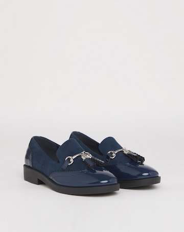 Drama Brogue Tassel Loafer - Wide Fit (E)