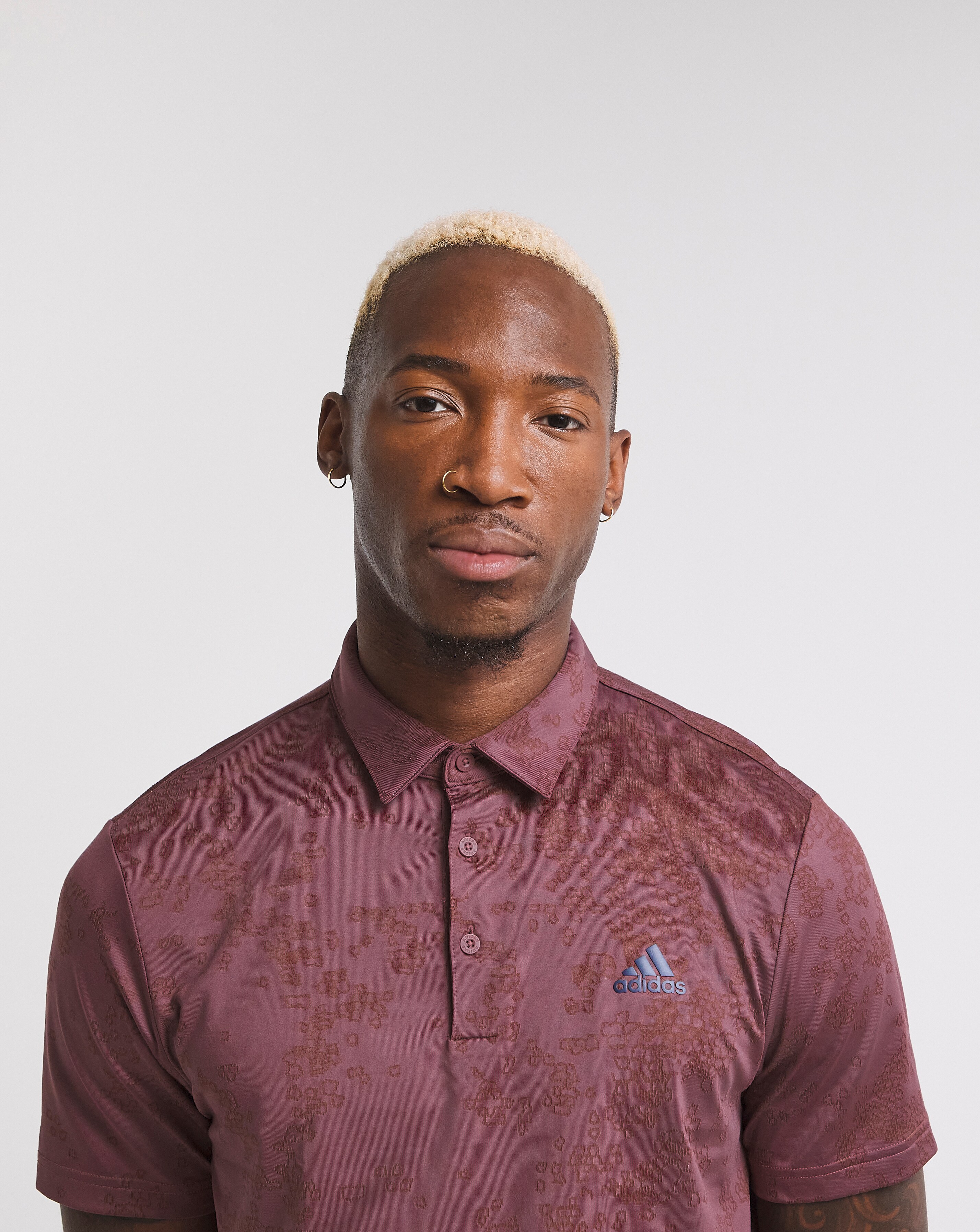 adidas Golf Jacquard Polo Shirt | Ambrose Wilson