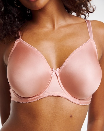 Pretty Secrets (3 Pack) Moulded Full Cup Wired Bras (B-E) Brown Multi