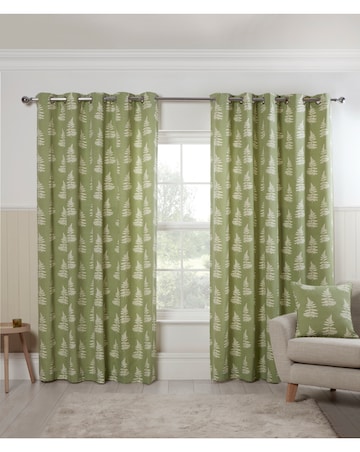 Sundour Esher Eyelet Curtains