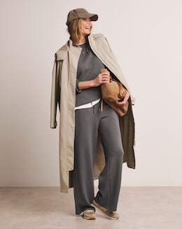 Anthology Steel Grey Wide Leg Joggers