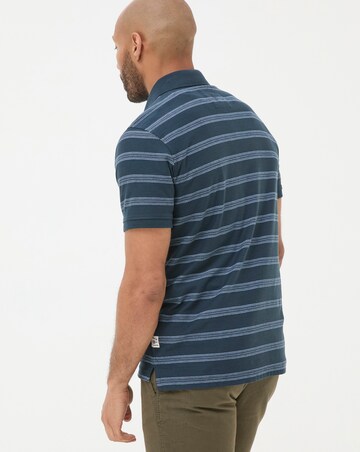 FatFace Harris Jacquard Stripe Polo
