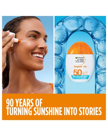 Garnier Ambre Solaire Super UV Refreshing Water Fluid - Invisible