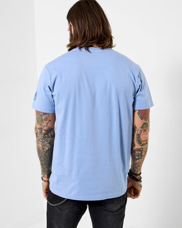 Joe Browns Side Sketch Bike Tee - Blue