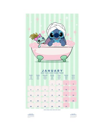 Lilo & Stitch 2026 Square Calendar